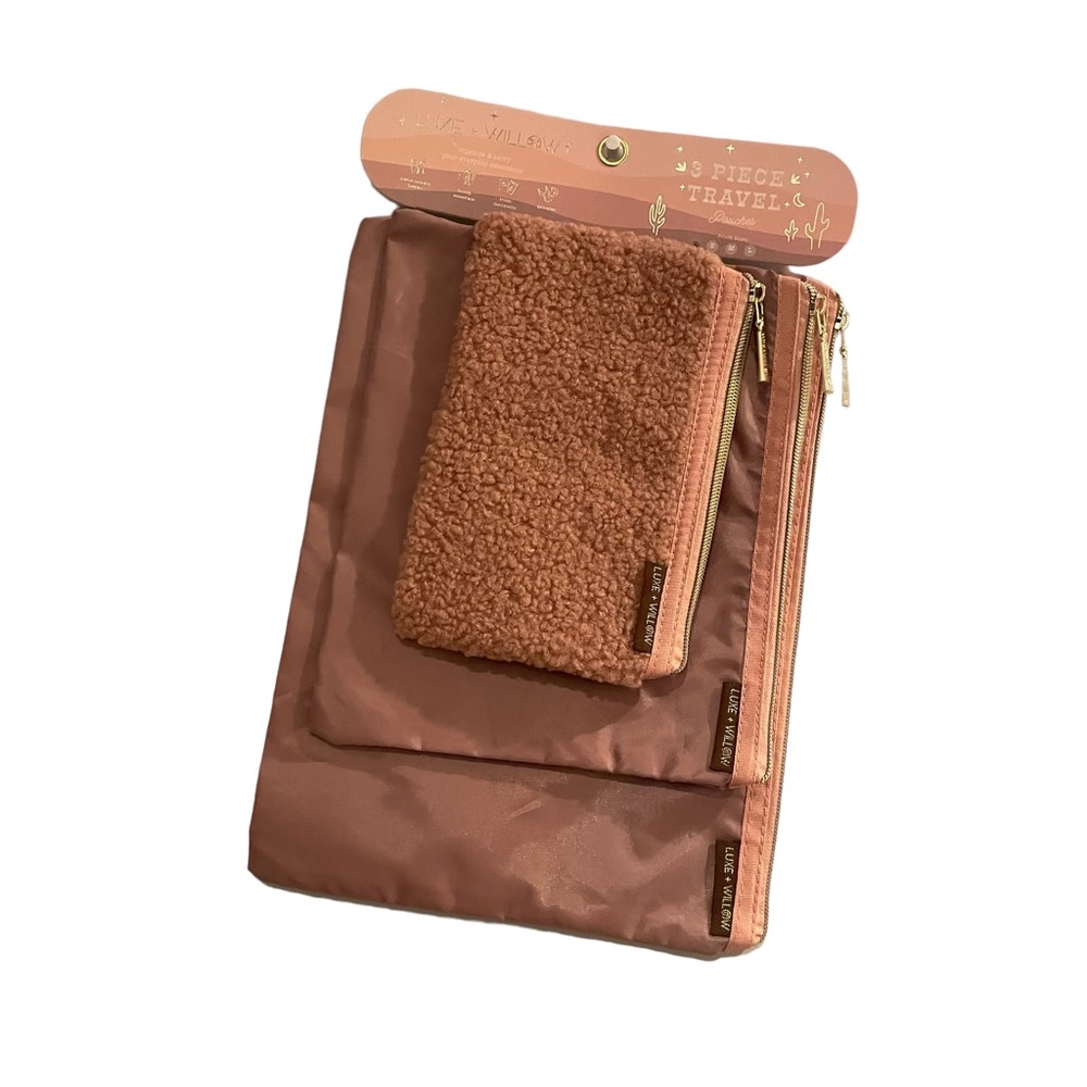 LUXE + WILLOW 3-pc Travel Organizer Bags *